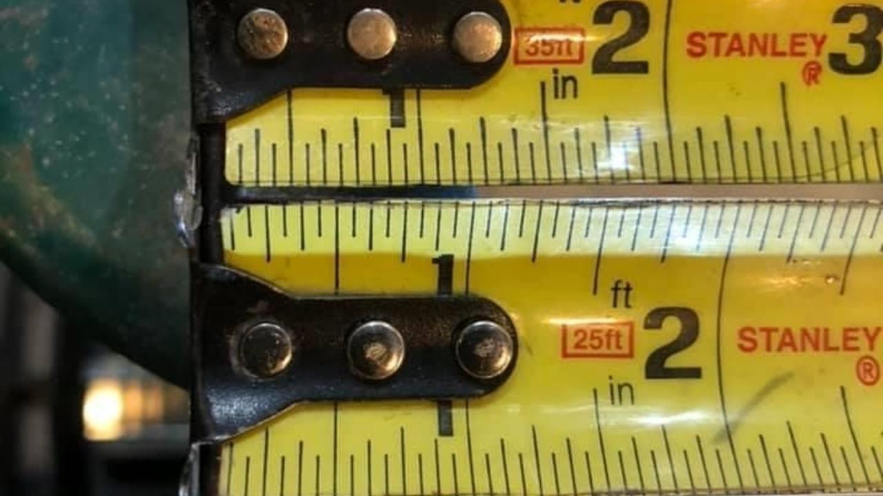 We don’t need a calibration program – we only use tape measures